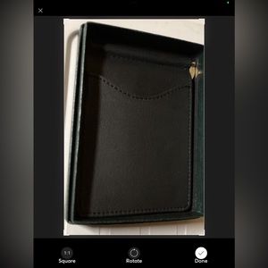sold separately 2 NIB BLACK MONEY CLIP Front Pocket Bifold Wallet @$18 a piece